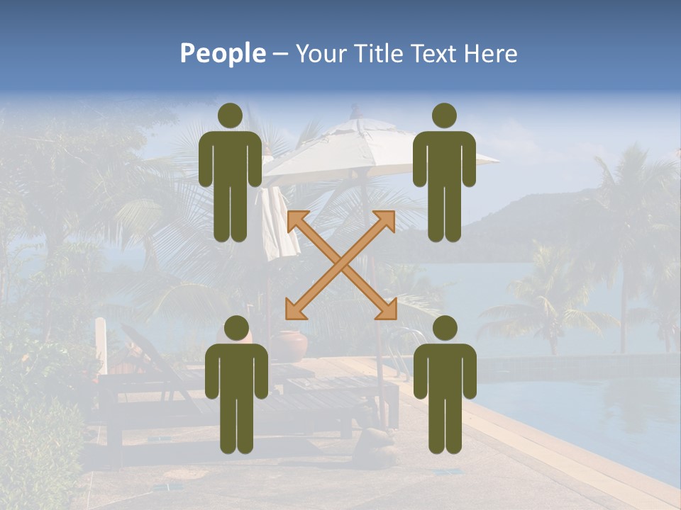 Nobody Sunny Green PowerPoint Template