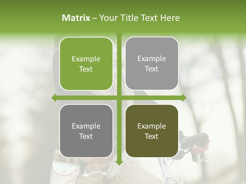 Bicycle Relax Bike PowerPoint Template