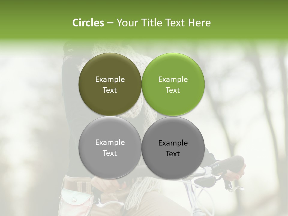 Bicycle Relax Bike PowerPoint Template