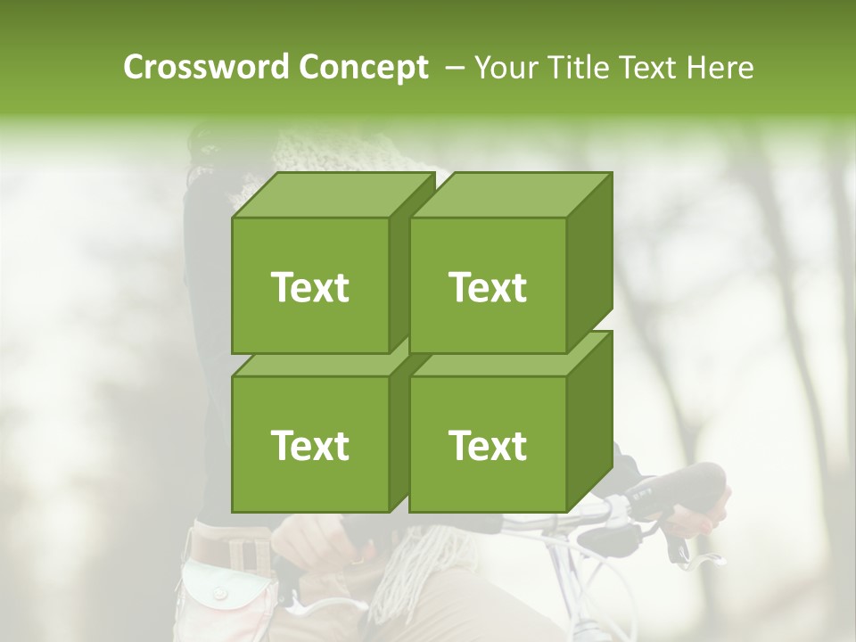 Bicycle Relax Bike PowerPoint Template