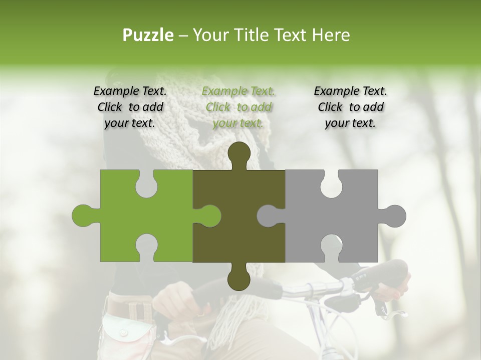 Bicycle Relax Bike PowerPoint Template