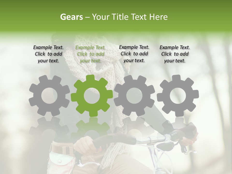 Bicycle Relax Bike PowerPoint Template