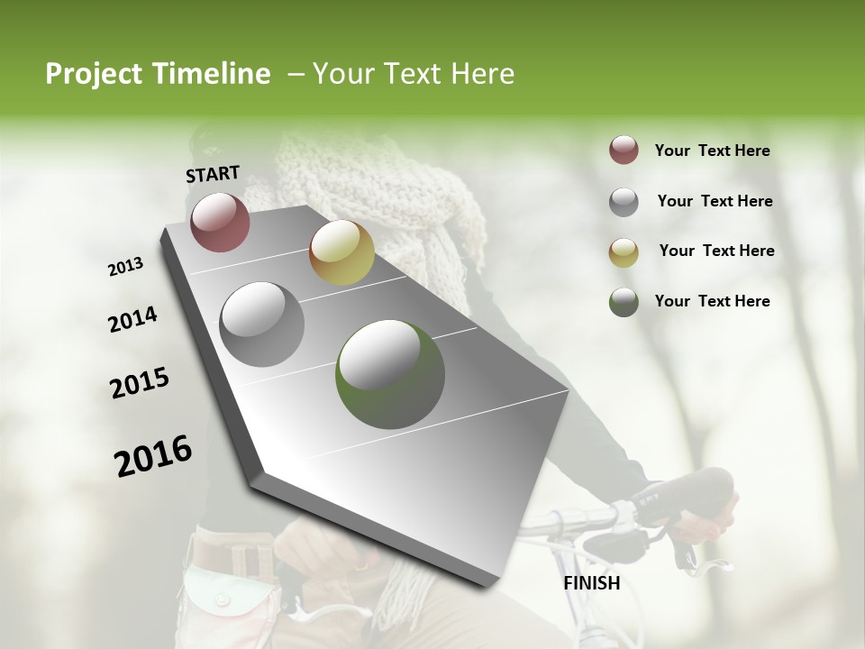 Bicycle Relax Bike PowerPoint Template