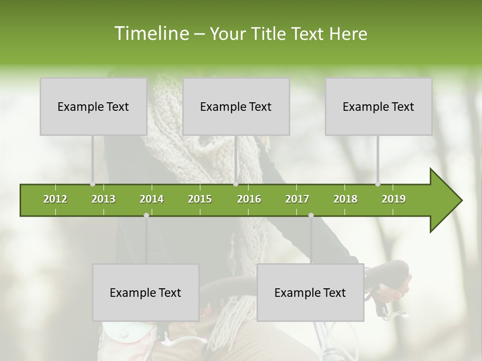 Bicycle Relax Bike PowerPoint Template