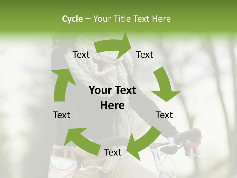 Bicycle Relax Bike PowerPoint Template