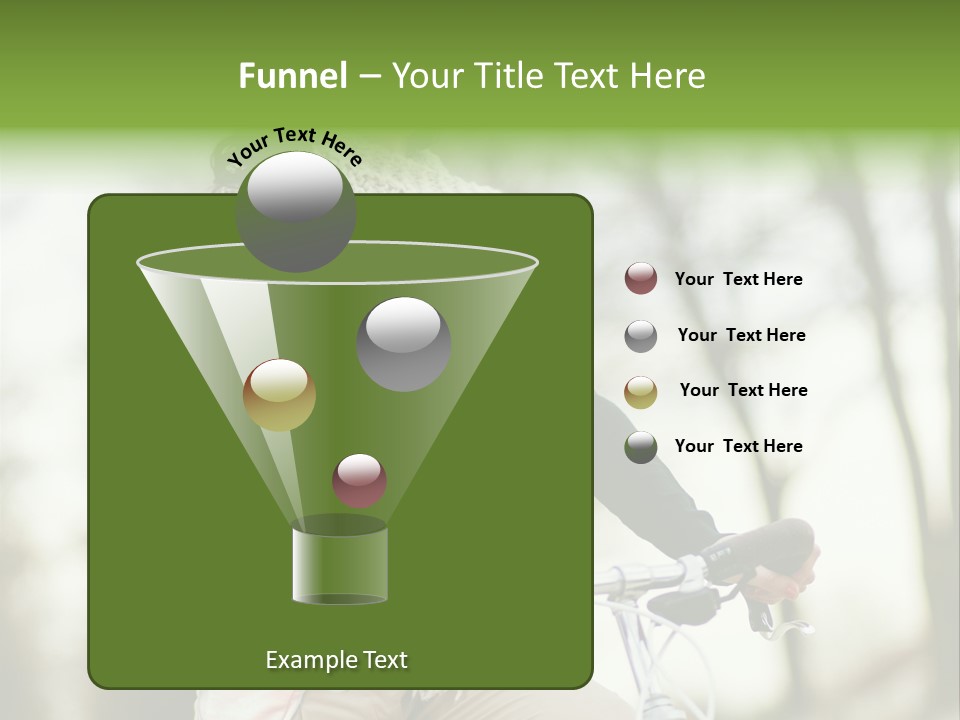 Bicycle Relax Bike PowerPoint Template