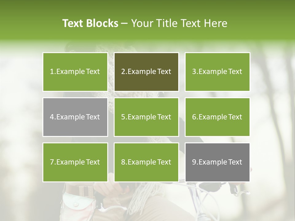 Bicycle Relax Bike PowerPoint Template