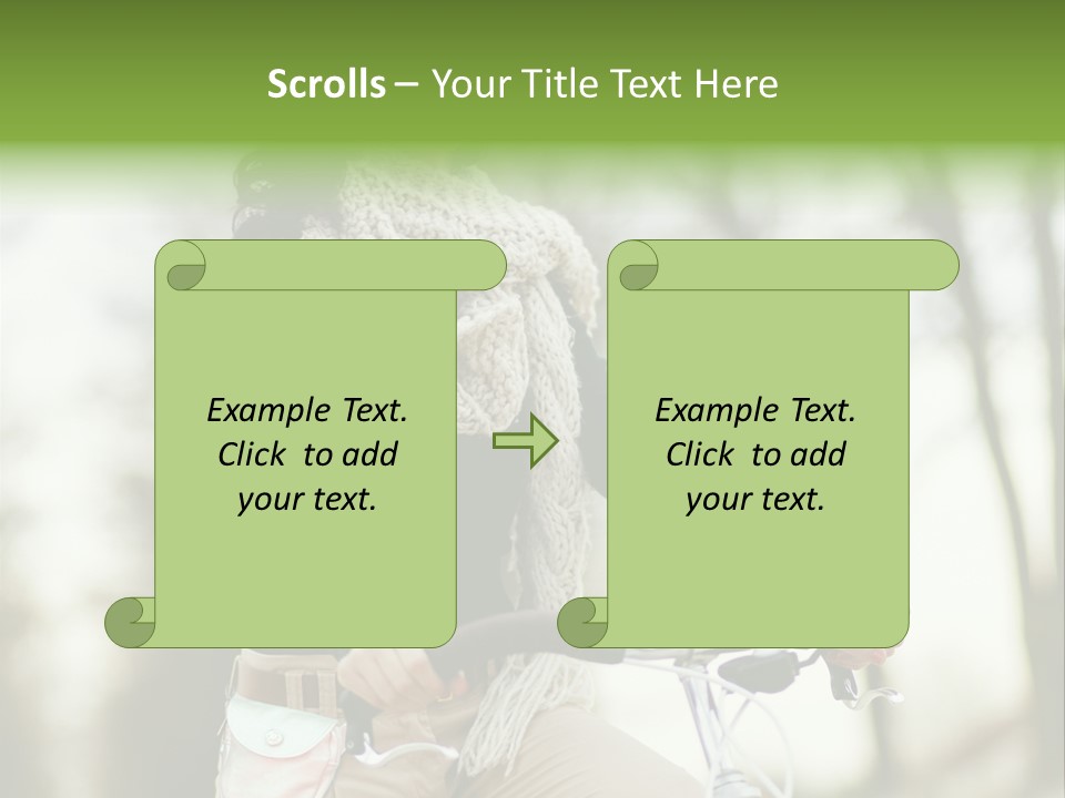 Bicycle Relax Bike PowerPoint Template