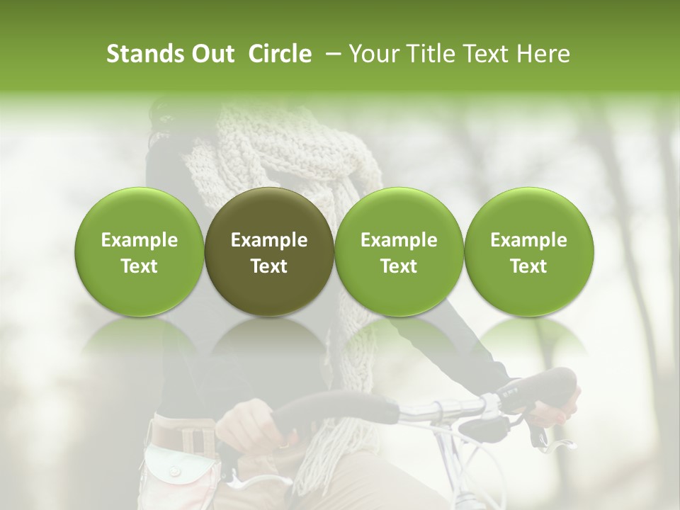 Bicycle Relax Bike PowerPoint Template