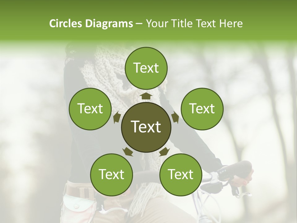 Bicycle Relax Bike PowerPoint Template