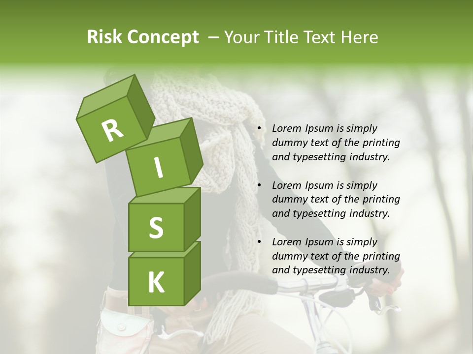 Bicycle Relax Bike PowerPoint Template