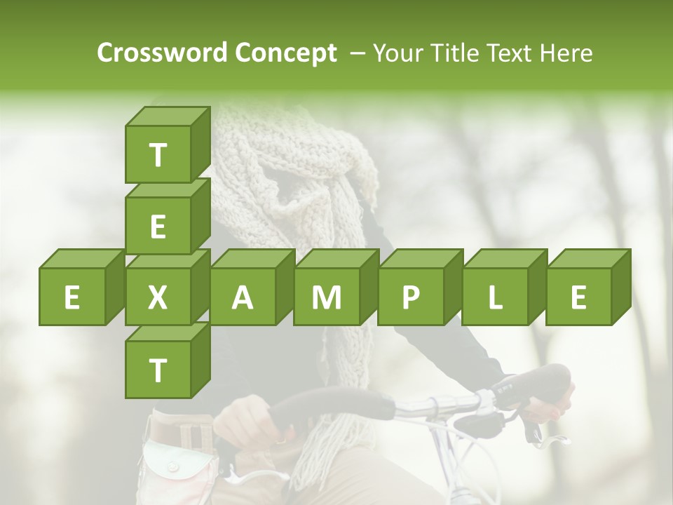 Bicycle Relax Bike PowerPoint Template