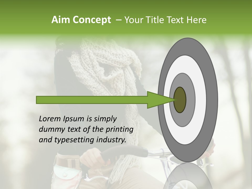 Bicycle Relax Bike PowerPoint Template