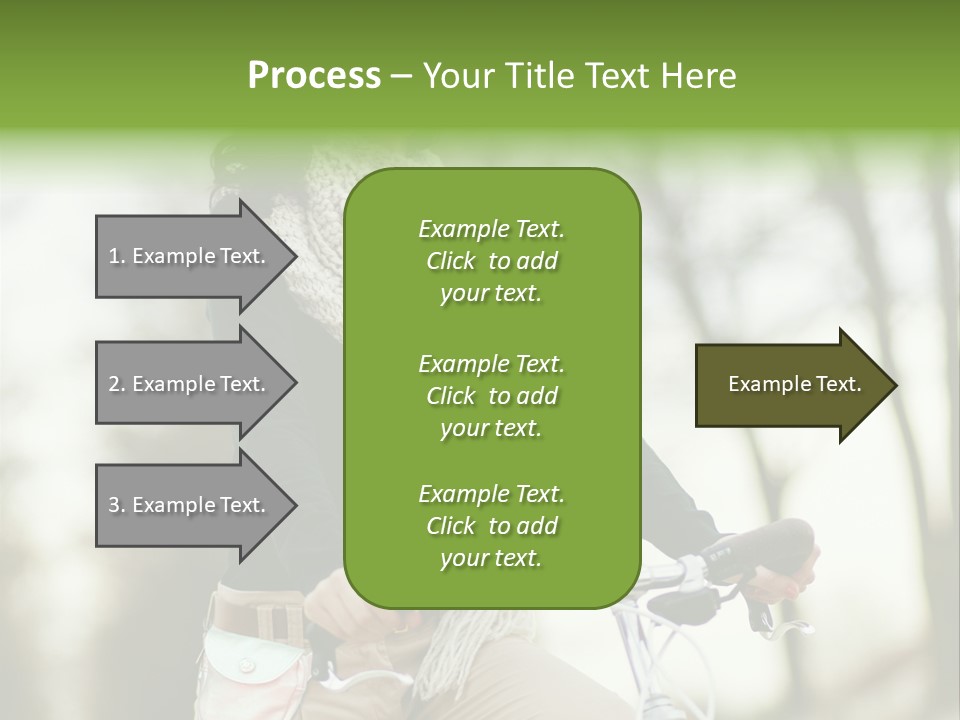 Bicycle Relax Bike PowerPoint Template
