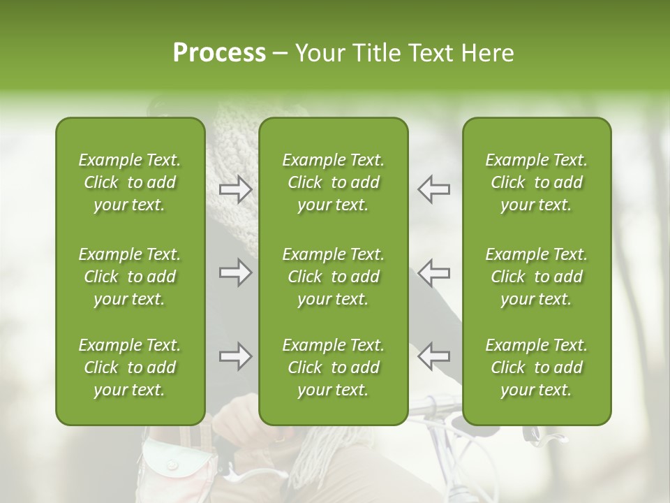 Bicycle Relax Bike PowerPoint Template