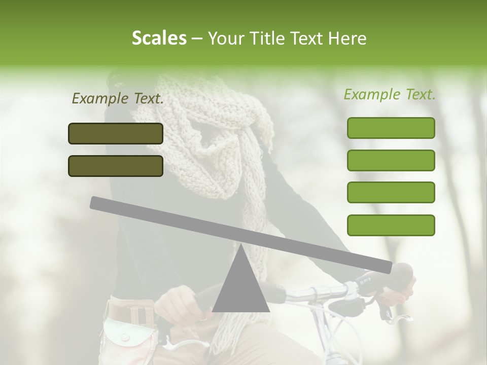 Bicycle Relax Bike PowerPoint Template