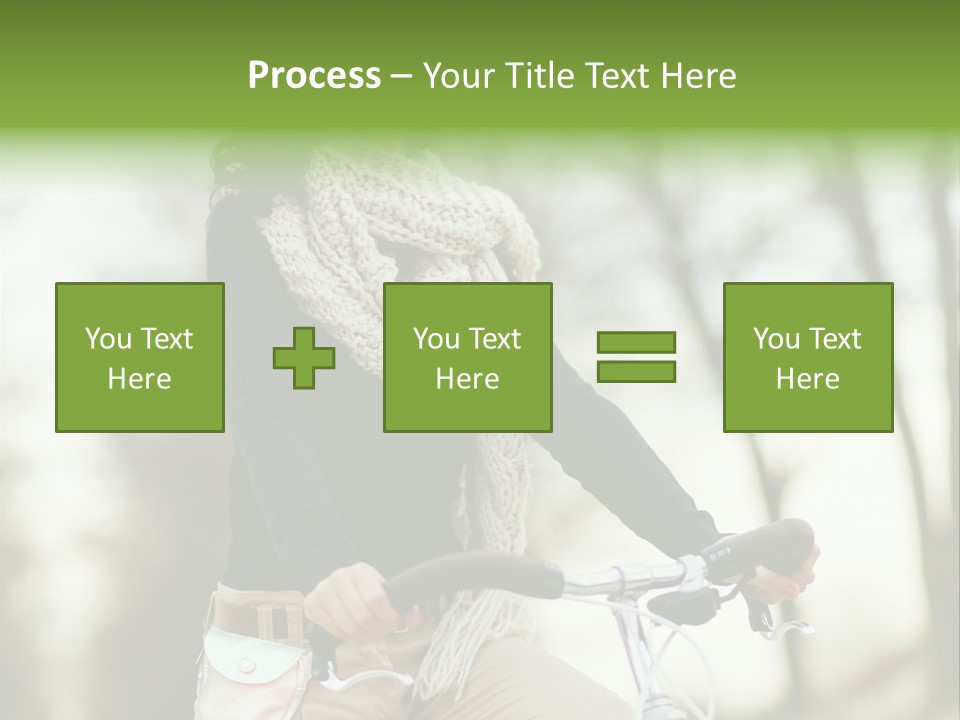 Bicycle Relax Bike PowerPoint Template