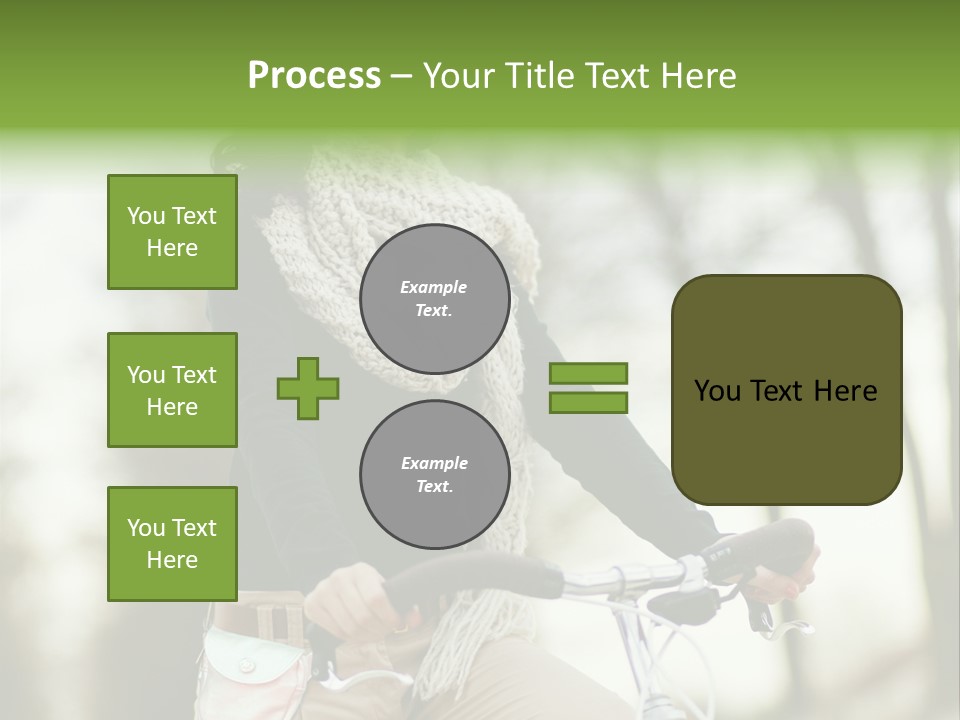 Bicycle Relax Bike PowerPoint Template