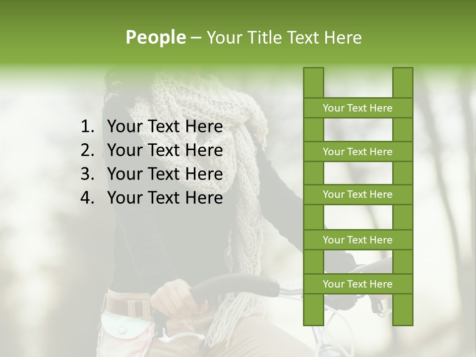 Bicycle Relax Bike PowerPoint Template