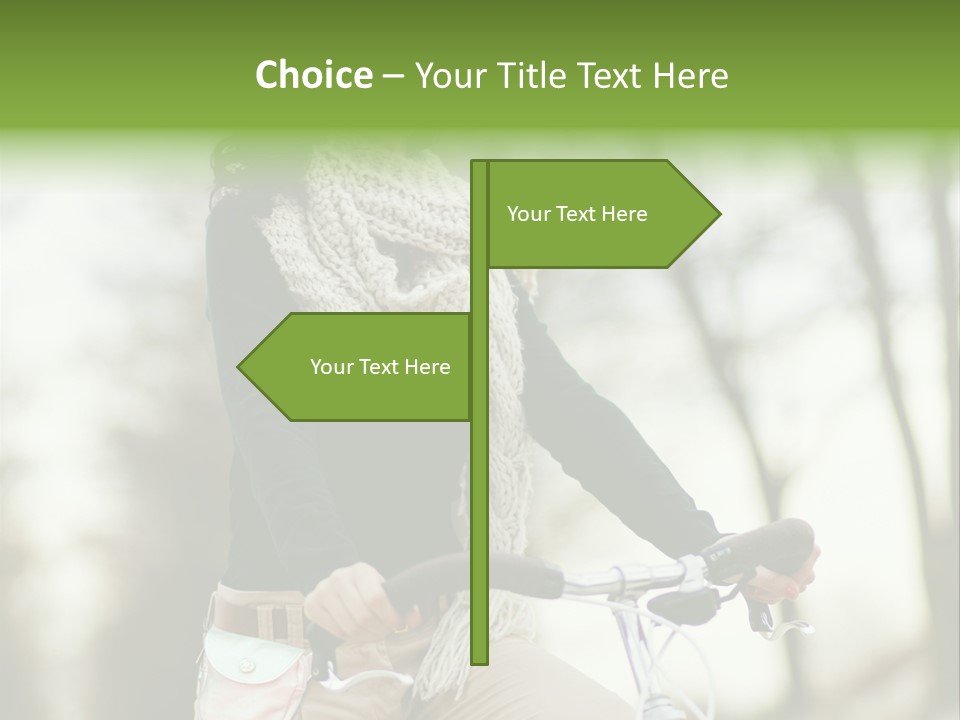 Bicycle Relax Bike PowerPoint Template