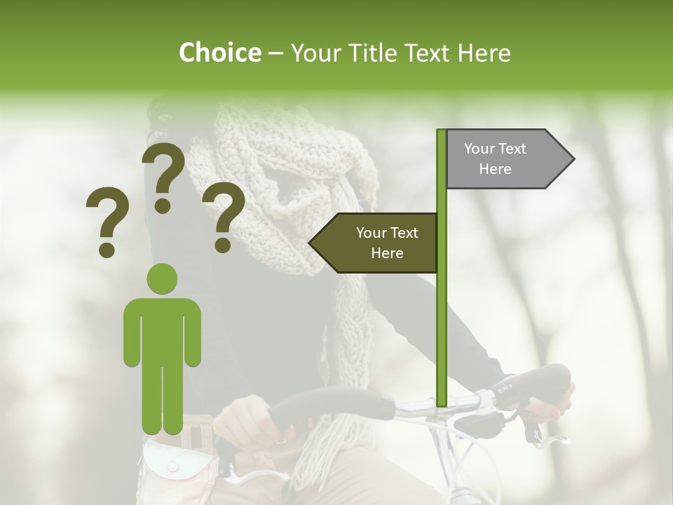 Bicycle Relax Bike PowerPoint Template