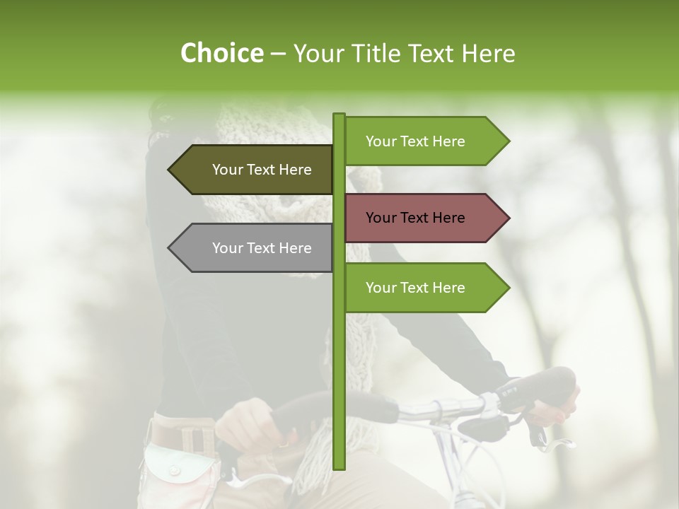 Bicycle Relax Bike PowerPoint Template