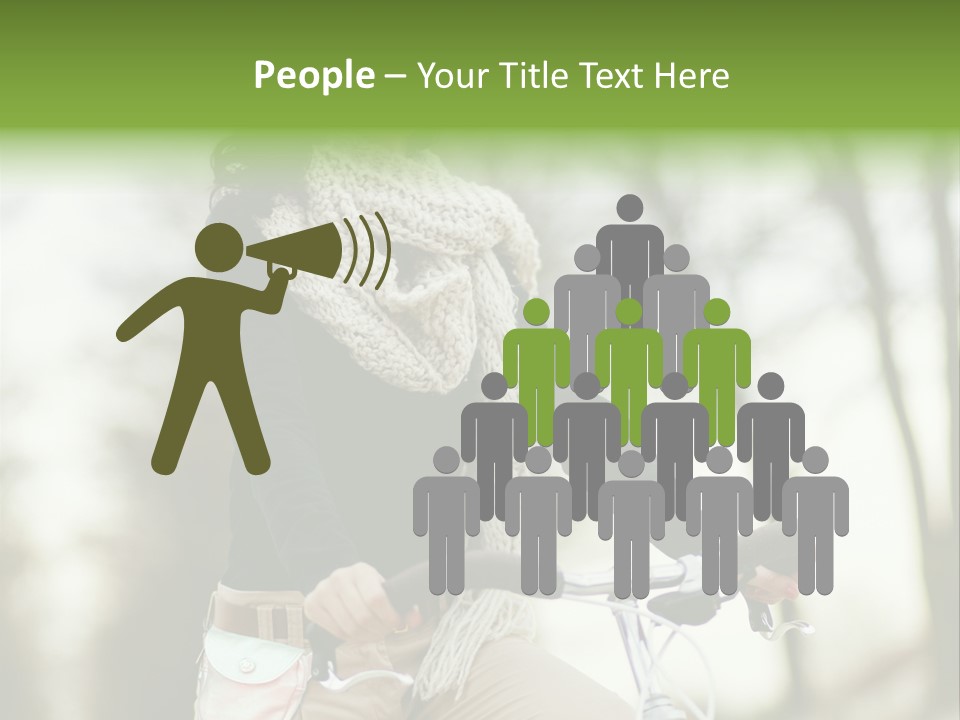 Bicycle Relax Bike PowerPoint Template