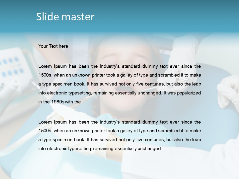 Medicine Inspection Holding PowerPoint Template