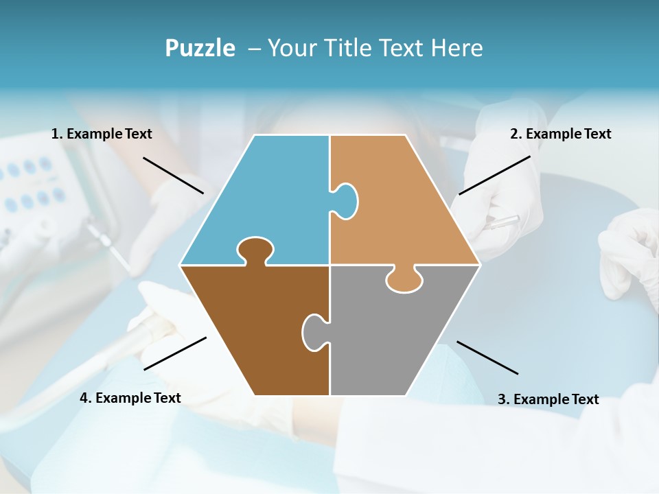 Medicine Inspection Holding PowerPoint Template