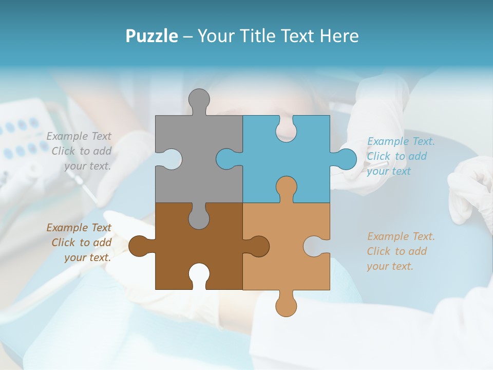 Medicine Inspection Holding PowerPoint Template