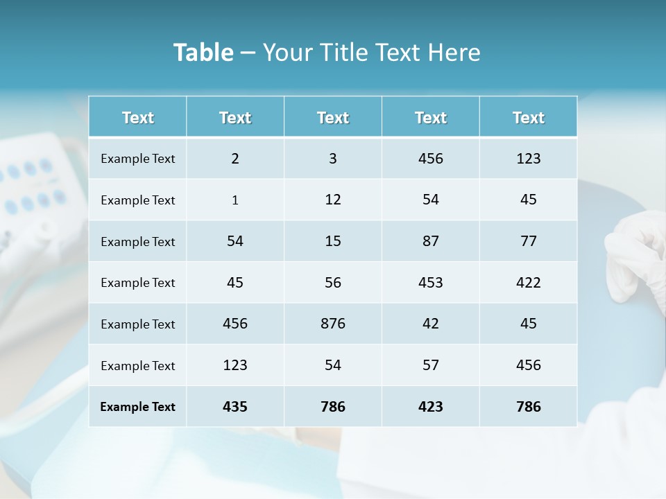 Medicine Inspection Holding PowerPoint Template
