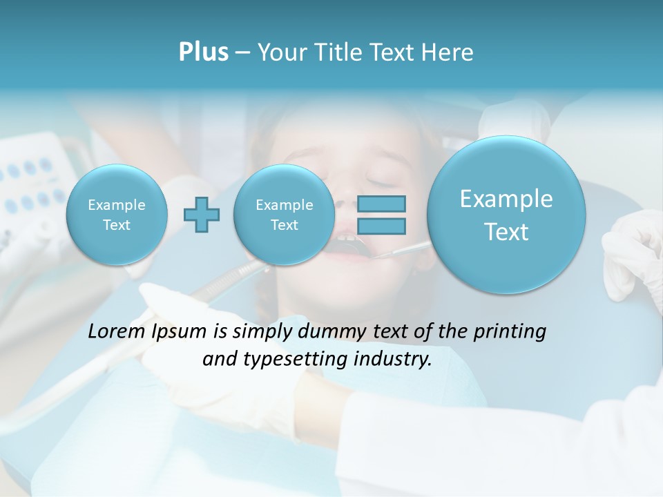 Medicine Inspection Holding PowerPoint Template