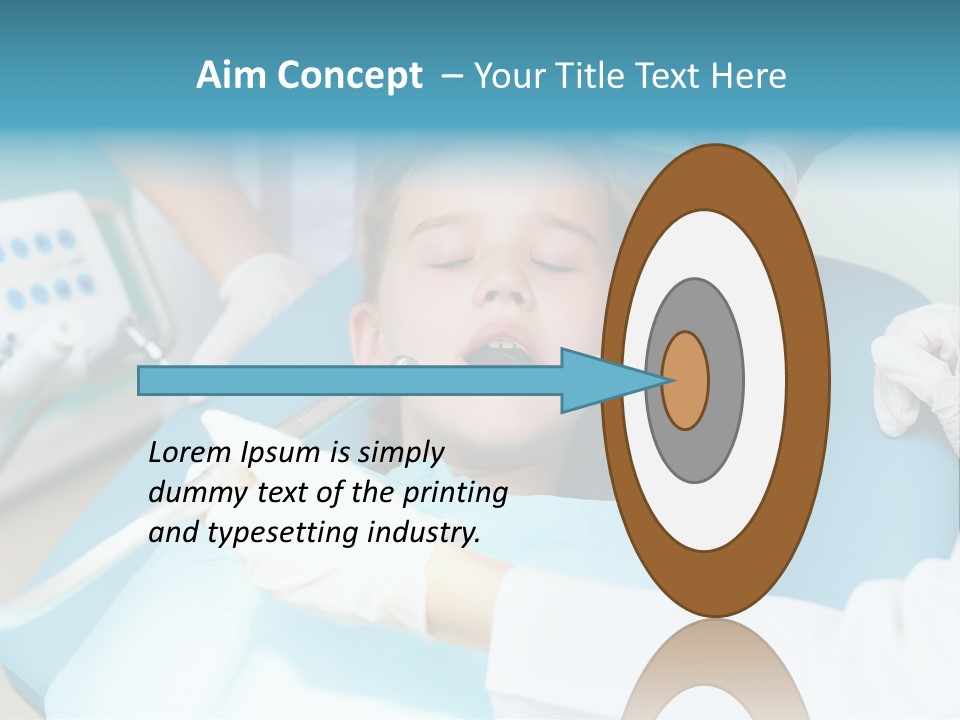 Medicine Inspection Holding PowerPoint Template