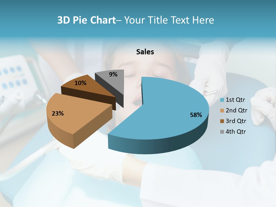 Medicine Inspection Holding PowerPoint Template