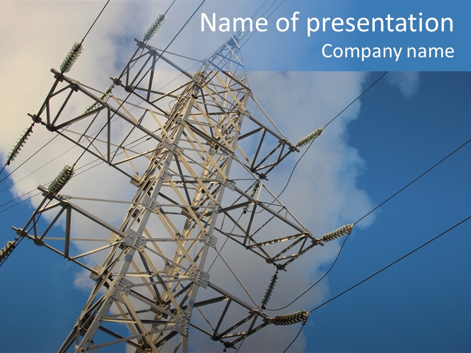 Structure Hydro Equipment PowerPoint Template