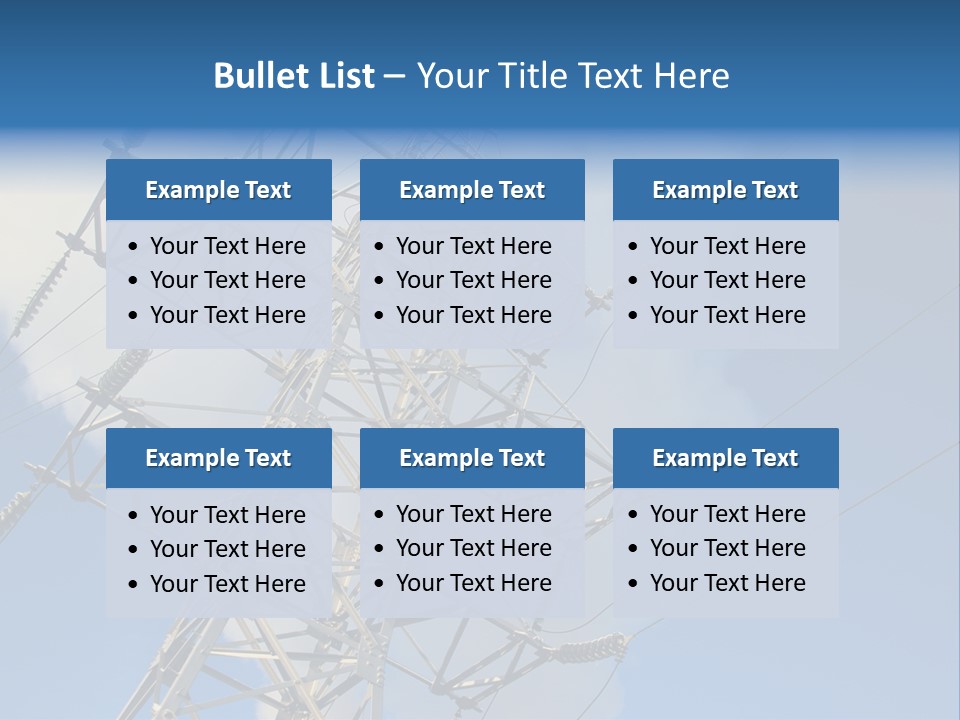 Structure Hydro Equipment PowerPoint Template