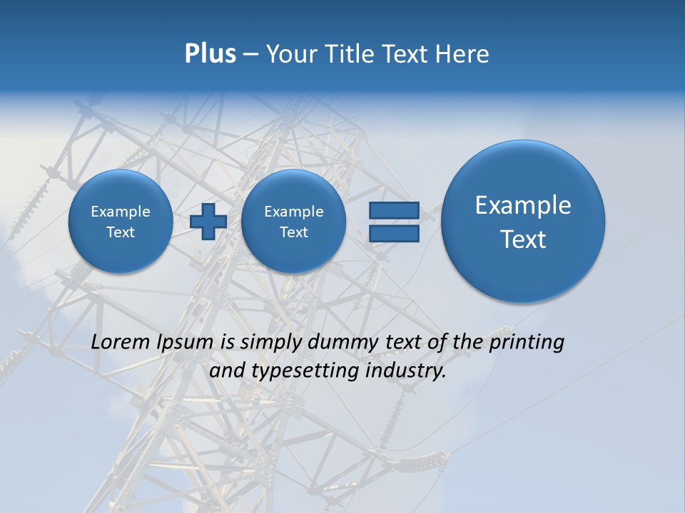 Structure Hydro Equipment PowerPoint Template