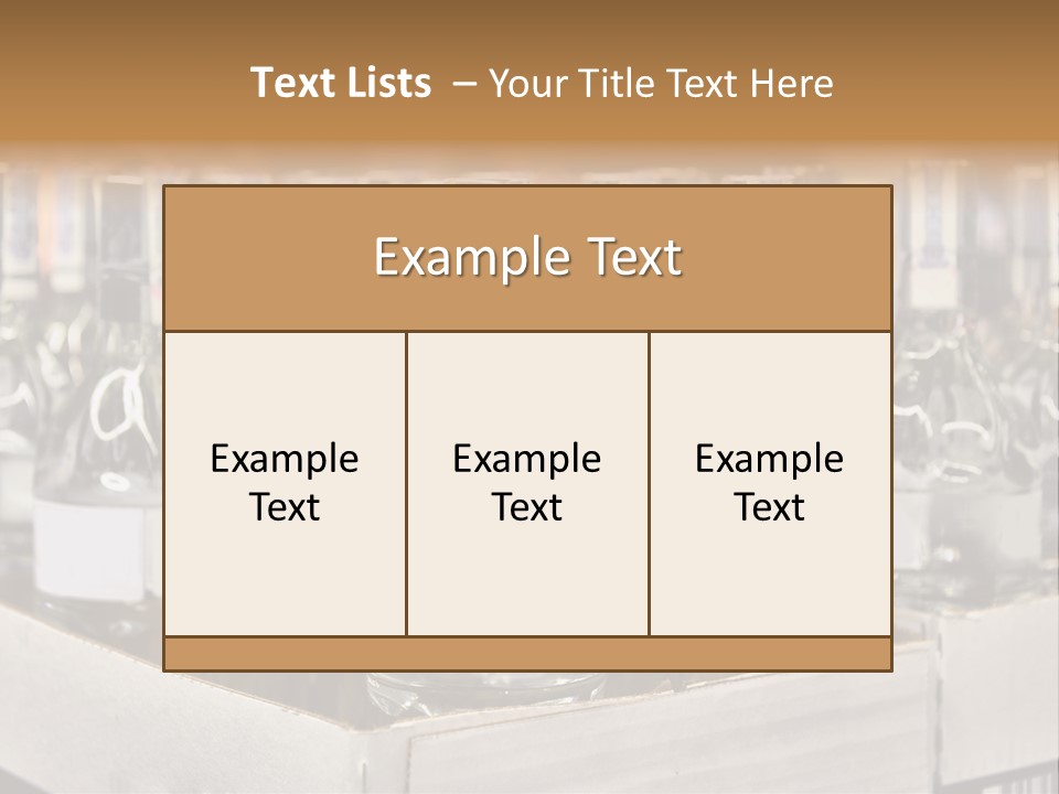 Trade Sell Winery PowerPoint Template