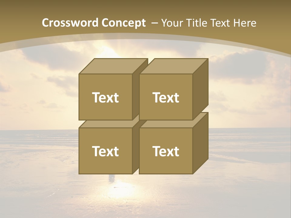 Lifestyle Shore Run PowerPoint Template