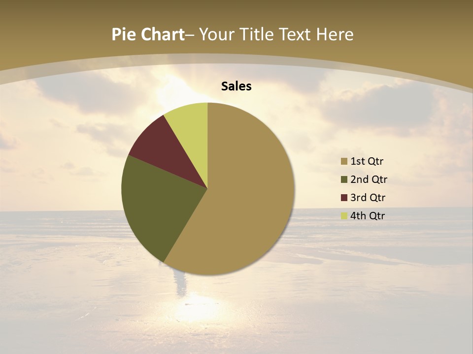 Lifestyle Shore Run PowerPoint Template