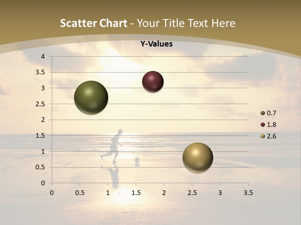 Lifestyle Shore Run PowerPoint Template