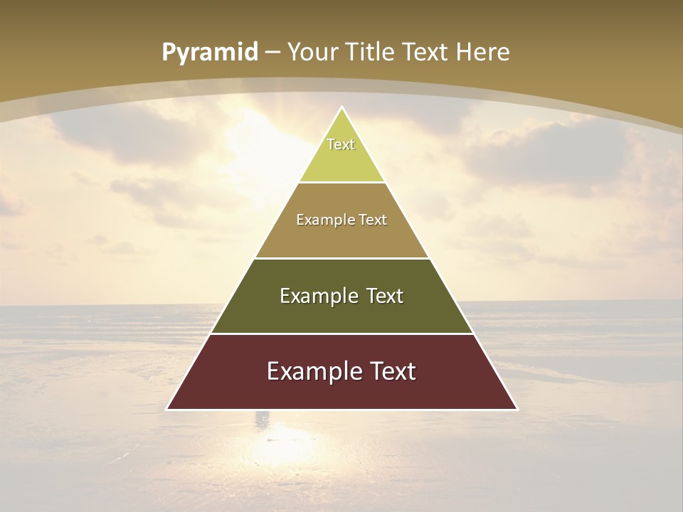 Lifestyle Shore Run PowerPoint Template