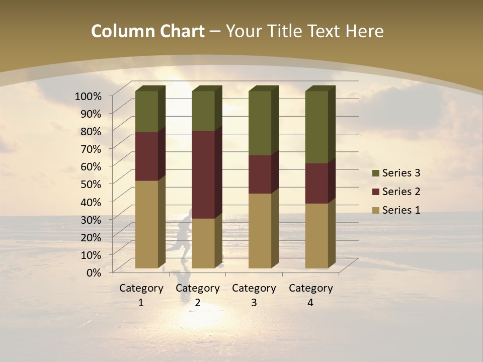 Lifestyle Shore Run PowerPoint Template