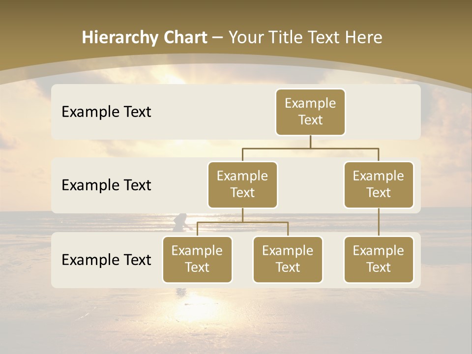 Lifestyle Shore Run PowerPoint Template