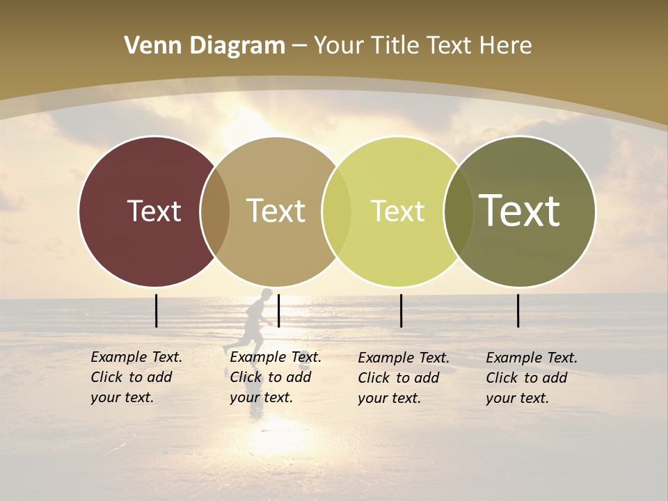 Lifestyle Shore Run PowerPoint Template