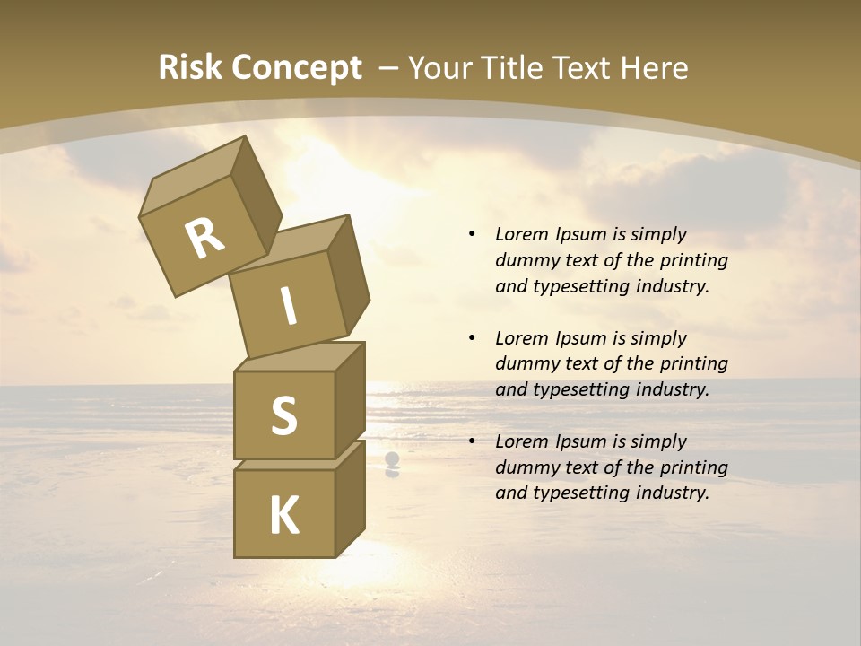 Lifestyle Shore Run PowerPoint Template