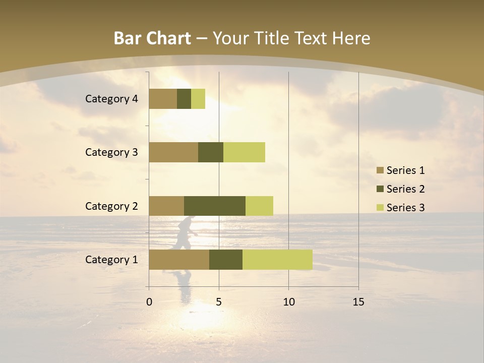 Lifestyle Shore Run PowerPoint Template