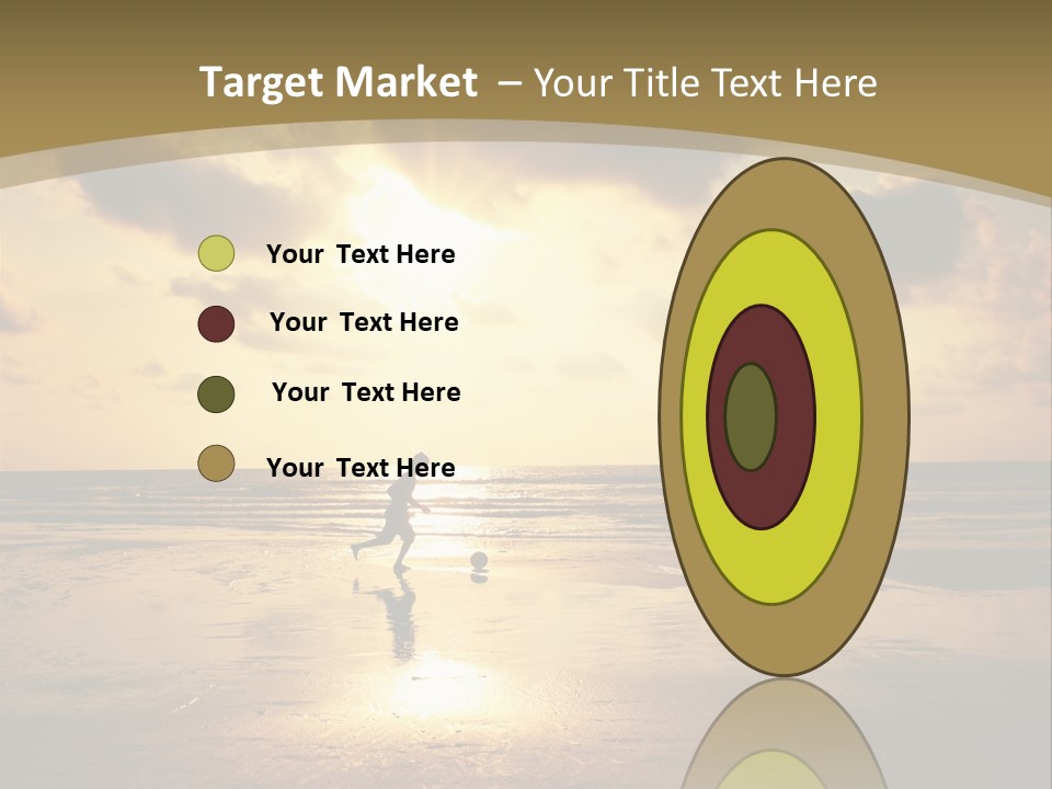 Lifestyle Shore Run PowerPoint Template