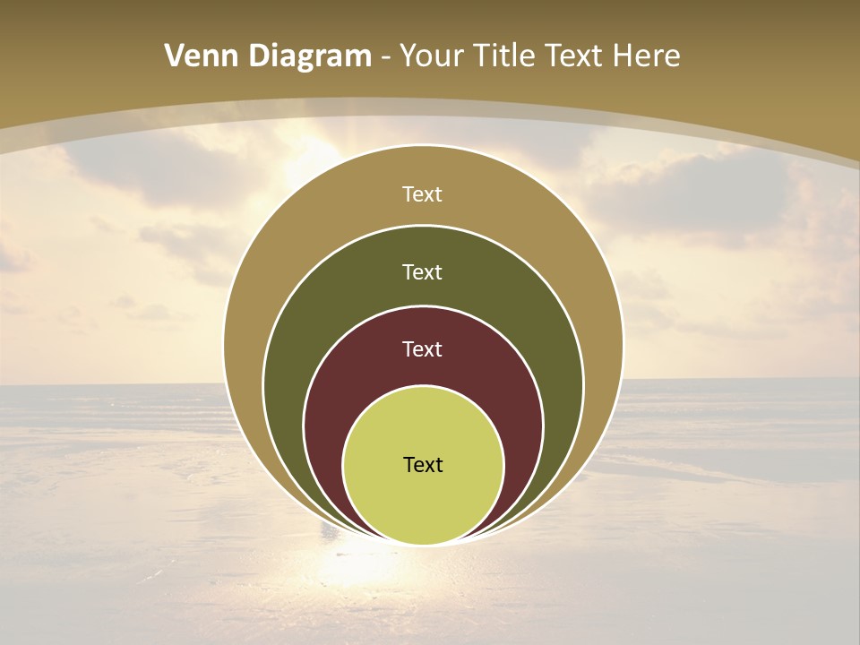 Lifestyle Shore Run PowerPoint Template