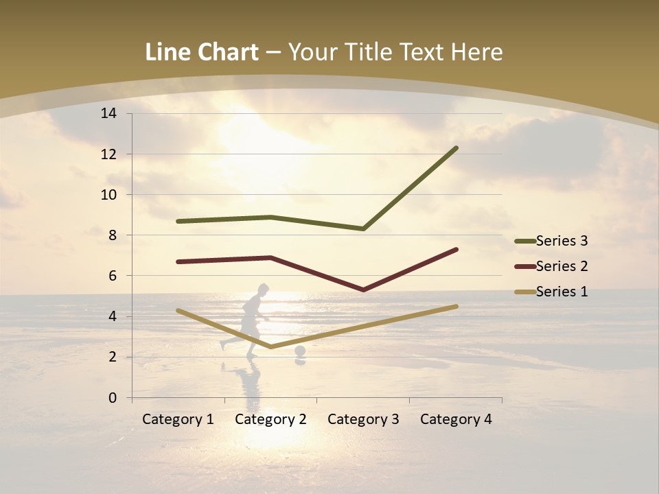 Lifestyle Shore Run PowerPoint Template